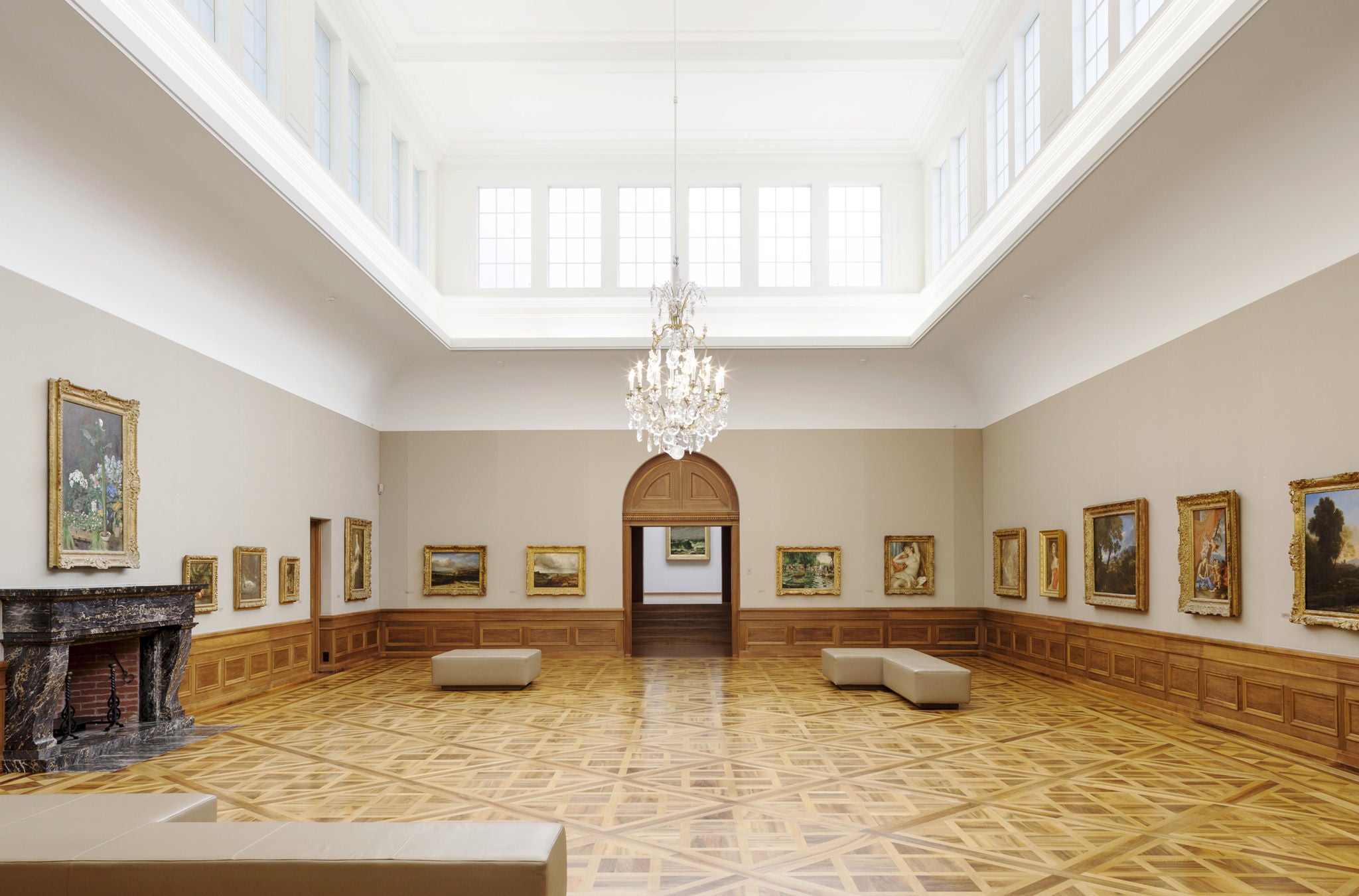 Die grosse Galerie in der Sammlung Oskar Reinhart «Am Römerholz».